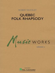 cover Quebec Folk Rhapsody Concert Band sheet music cover